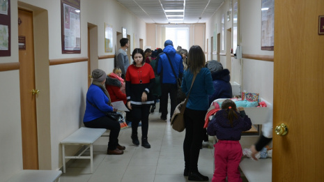 В Острогожске отремонтировали детскую поликлинику