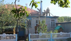 В Терновском районе при пожаре в собственном доме погиб мужчина