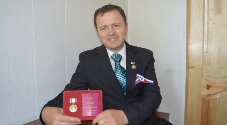 Эртильский учитель получил медаль «Патриот России»