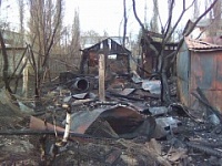 В Воронеже неизвестные сожгли в гараже иномарку