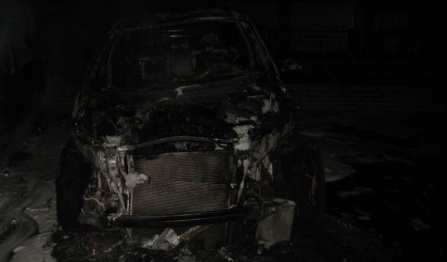 В Воронеже за ночь загорелись BMW и Ssang Yong