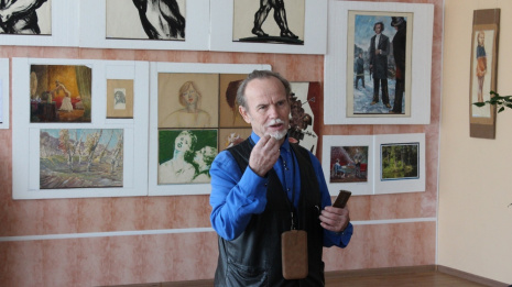 Лискинцев пригласили на открытие выставки местного художника Анатолия Клюева
