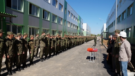 В Воронежской области открыли казармы для военнослужащих ЗВО