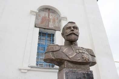 Памятник Николаю II появился в Воронежской области 