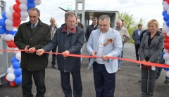 В Новоусманском районе открыли надземный пешеходный переход через трассу Воронеж-Тамбов