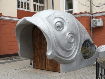 Владелица 300-килограммовой скульптуры царь-рыбы: «Решили сделать подарок Воронежу»