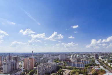 В центре Воронежа появились первые домовые указатели с подсветкой