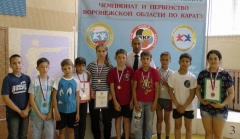 Поворинские каратисты завоевали семь медалей на областных соревнованиях