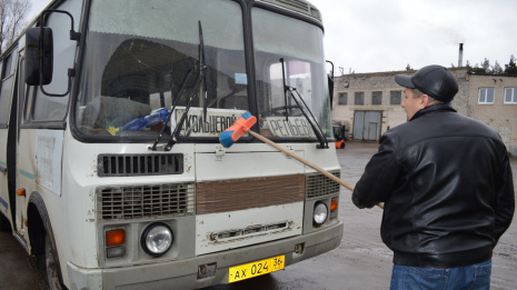 В Репьевском районе временно отменили некоторые рейсы автобусов