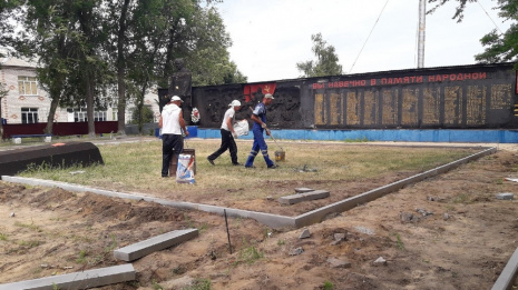 В петропавловском селе Новобогородицкое отремонтируют мемориал погибшим в годы ВОВ землякам
