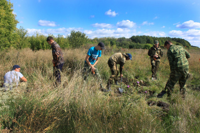 Поисковики нашли останки 40 бойцов вермахта в Воронежской области