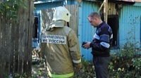 В Новохоперске из-за короткого замыкания сгорел жилой дом