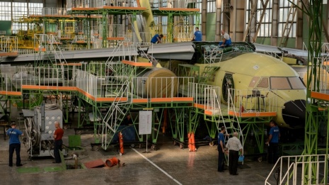На Воронежском авиазаводе принят первый агрегат самолёта Ил-112