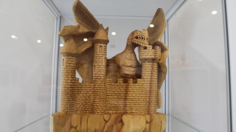В Хохольском районе в музее открылась выставка драконов