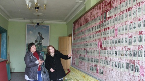В петропавловском селе комнату боевой славы перенесли из Дома культуры в школу