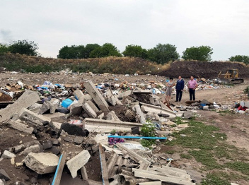 На мусорном полигоне в Лисках обнаружили массу нарушений