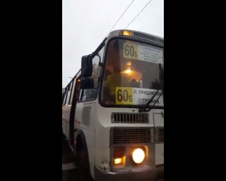 Очевидцы: в Воронеже водитель маршрутки подрался с пассажиром