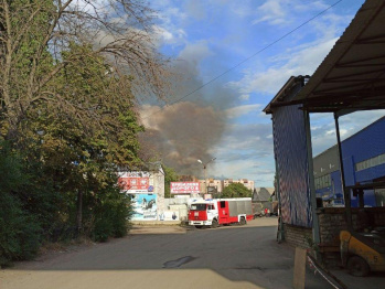 МЧС уточнило объект возгорания в Железнодорожном районе Воронежа