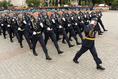 В Параде Победы в Воронеже задействовали 29 боевых машин