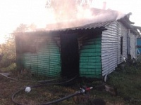 В Аннинском районе на пожаре погиб пенсионер