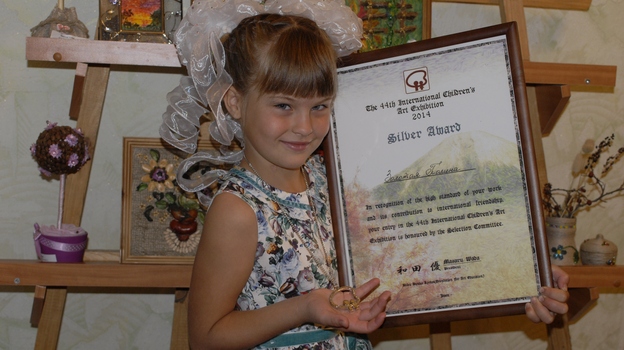 Восьмилетняя девочка из Калачеевского района стала победительницей Международного конкурса детского рисунка 