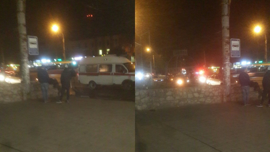 Неподалеку от подземного перехода: в Воронеже ночью под колеса ВАЗа угодил пешеход