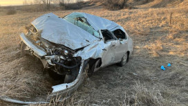 Fiat вылетел в кювет в Воронежской области: водитель погиб