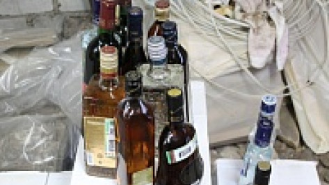 Воронежец привез в Липецк 4,5 тонны «левого» алкоголя