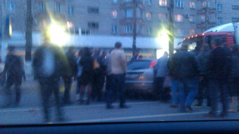 Во вчерашнем ДТП на Ленинском проспекте в Воронеже обошлось без погибших