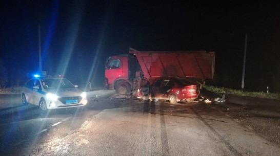 В Воронежской области в ДТП с грузовиком пострадал 6-летний ребенок