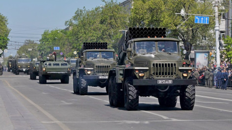 Фото РИА «Воронеж»: юбилейный Парад Победы