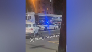 В Воронеже на улице Грамши вечером 10 октября произошло массовое ДТП