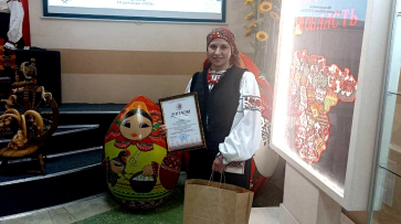 Мастер художественной вышивки из Богучарского района стала лауреатом межрегионального конкурса