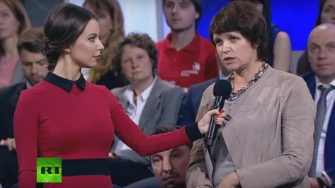Авдотья Смирнова в беседе с Путиным похвалила Воронеж за работу с детьми-аутистами