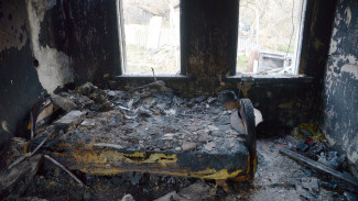 Дом сгорел под Воронежем: есть погибший и пострадавшая