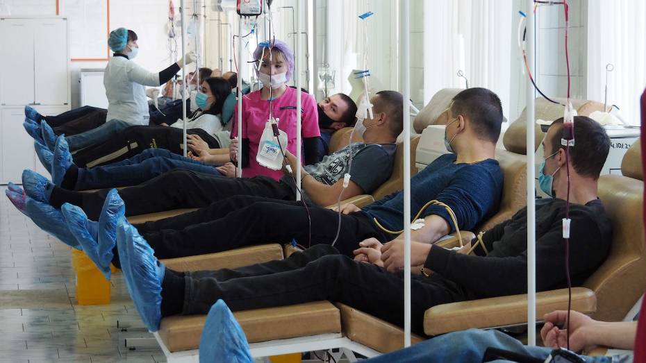 Около 7 тыс воронежцев стали донорами крови в I квартале 2021 года