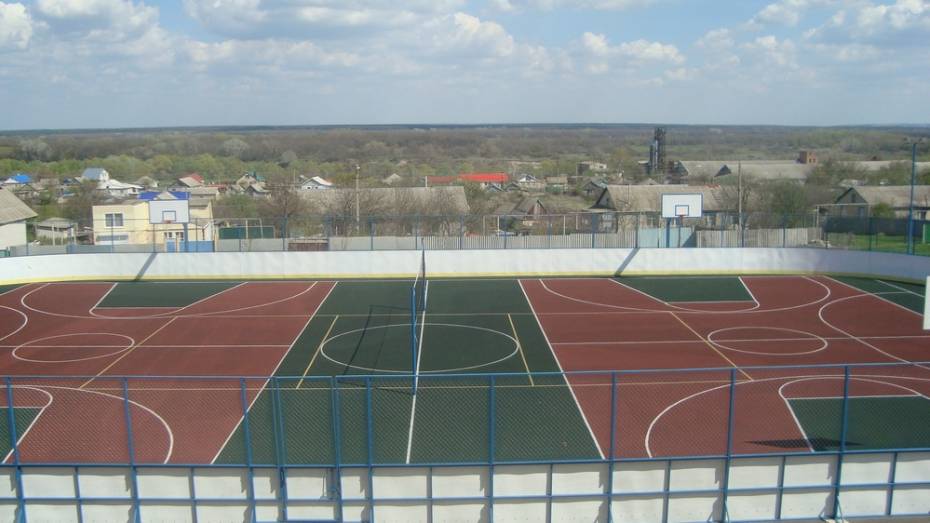  В Богучарском районе появятся 3 многофункциональные спортплощадки
