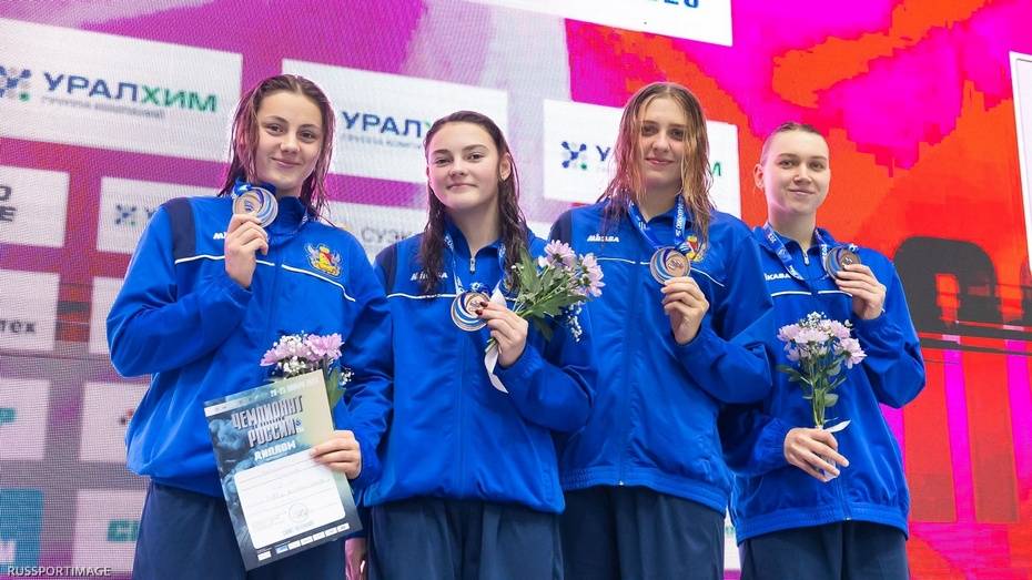 Верхнехавская спортсменка завоевала «бронзу» на чемпионате России по плаванию
