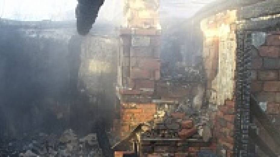 В Павловском районе во время пожара погибли два человека