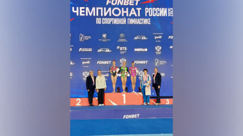 На чемпионате России воронежская гимнастка Ангелина Мельникова завоевала еще две медали