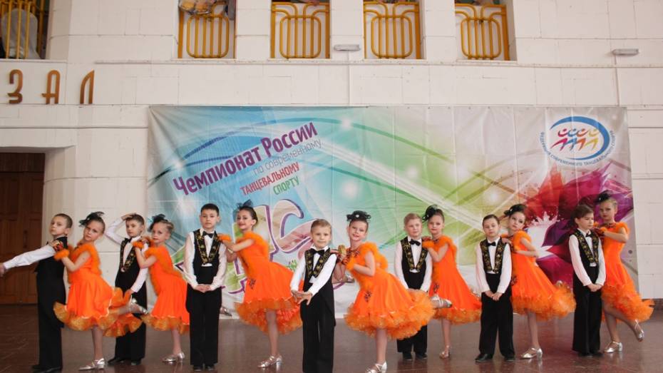 Лискинские танцоры завоевали 5 медалей на чемпионате России 