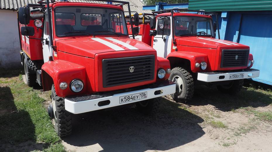 Высокий уровень пожароопасности сохранился в 7 районах Воронежской области