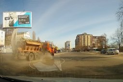 Воронежцы пожаловались на пыльную уборку улиц