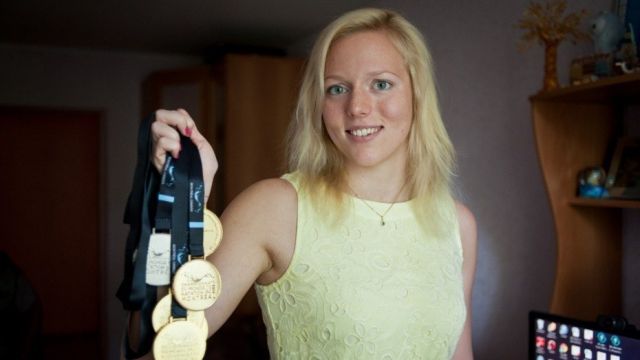 Воронежская пловчиха Дарья Стукалова завершила чемпионат мира IPC золотой медалью