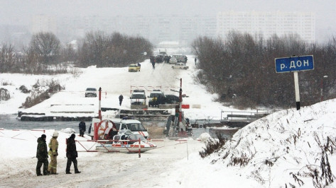 Дорожники опровергли сообщение о перекрытии понтонного моста в Воронеже