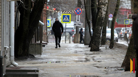 Воронежцев предупредили об опасности «черного льда»