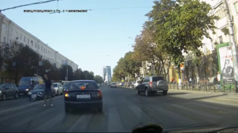 Hyundai сбил велосипедиста на «зебре» в Воронеже