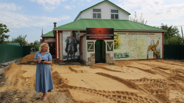 В хохольском селе Гремячье благоустроят территорию перед музеем