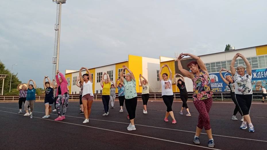 Сезон бесплатных фитнес-тренировок стартует в Борисоглебске 1 июня