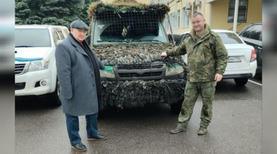 Лискинцы передали участникам СВО 2 автомобиля и дизельный генератор
